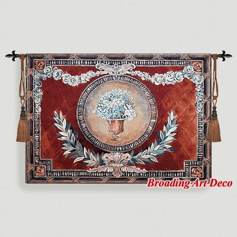 Oliver and Flower Jacquard Weave Tapestry Wall Hanging Gobelin Home Textile Art Decoration Aubusson Cotton 100% 140x96cm
Oliver and Flower Jacquard Weave Tapestry Wall Hanging Gobelin Home Textile Art Decoration Aubusson Cotton 100% 140x96cm
