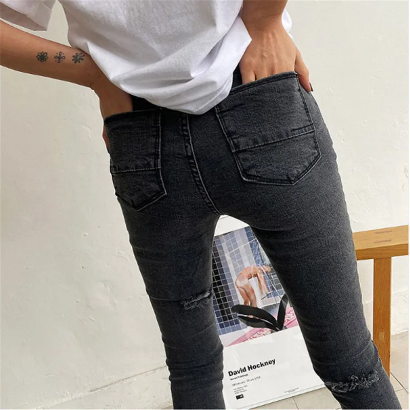 High Waist Hips Tight Jeans Female Sense Europe And The United States 2021 Spring Summer Slim Feet Pants white Nine Pants long
High Waist Hips Tight Jeans Female Sense Europe And The United States 2021 Spring Summer Slim Feet Pants white Nine Pants long