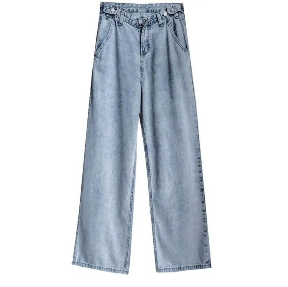 2020 Vintage Spring Fashion Women's Jeans For Women Spring Casual hole Denim Wide Leg Loose Pants Streetwear High Waist Jean
2020 Vintage Spring Fashion Women's Jeans For Women Spring Casual hole Denim Wide Leg Loose Pants Streetwear High Waist Jean