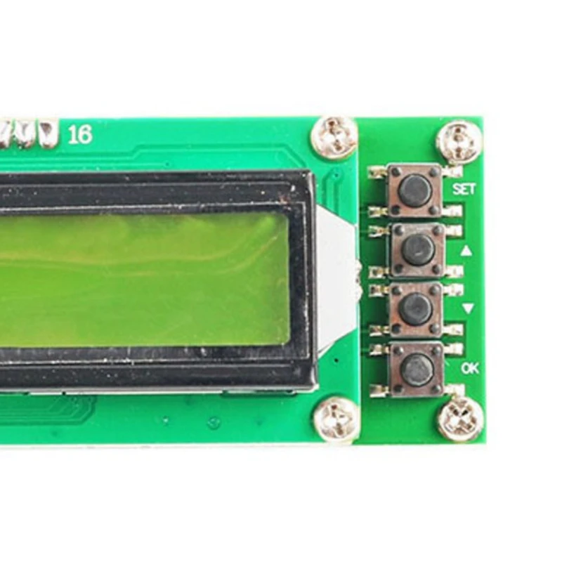 0.1MHz - 1200MHz Frequency Meter PLJ-1601-C Frequency Components of the Frequency Measurement Display Module
0.1MHz - 1200MHz Frequency Meter PLJ-1601-C Frequency Components of the Frequency Measurement Display Module