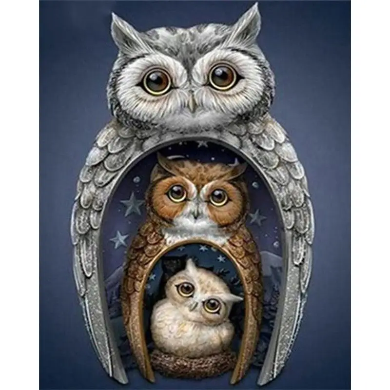 GATYZTORY Painting By Numbers OwlDIY Pictures By Number Kits AnimalHand Painted Paintings Art Drawing On Canvas Home Decor
GATYZTORY Painting By Numbers OwlDIY Pictures By Number Kits AnimalHand Painted Paintings Art Drawing On Canvas Home Decor