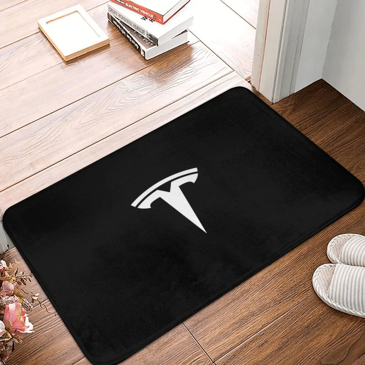 Напольный коврик с логотипом Tesla, ковер, коврик из полиэстера и ПВХ, нескользящий напольный Декор для ванной, кухни, балкона, 40x60
Напольный коврик с логотипом Tesla, ковер, коврик из полиэстера и ПВХ, нескользящий напольный Декор для ванной, кухни, балкона, 40x60