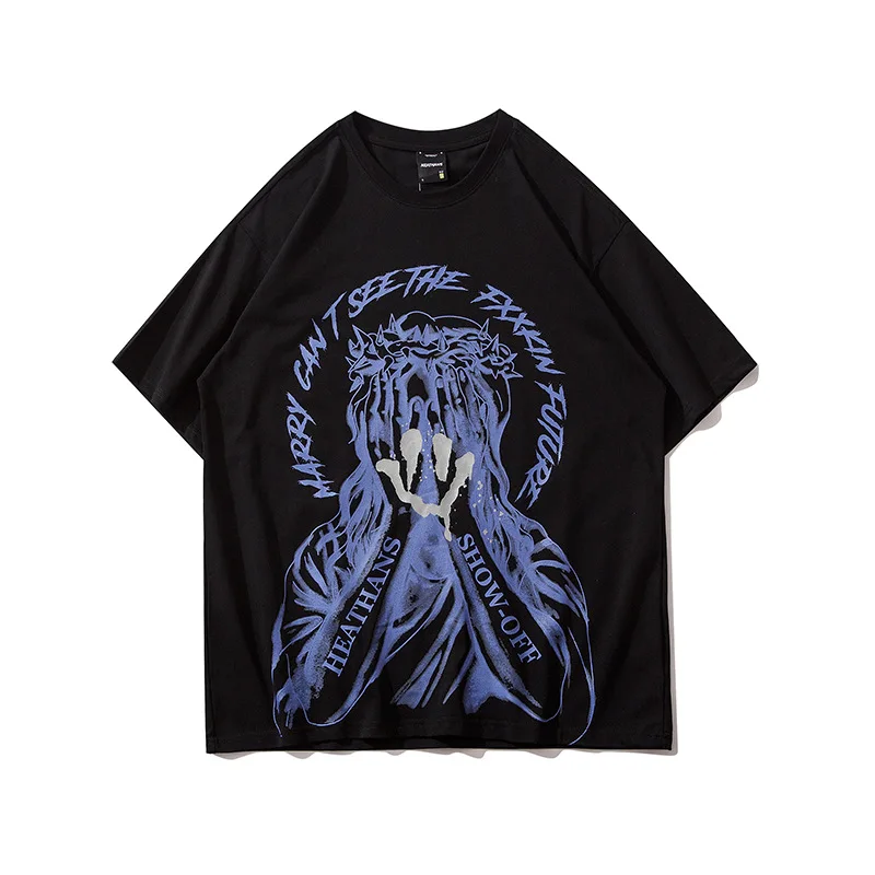 Summer T-shirt For Men Women Harajuku Oversized T Shirts Hip Hop Tees Fashion Clothes Man Streetwear Graphic Printed Mens Tshirt
Summer T-shirt For Men Women Harajuku Oversized T Shirts Hip Hop Tees Fashion Clothes Man Streetwear Graphic Printed Mens Tshirt