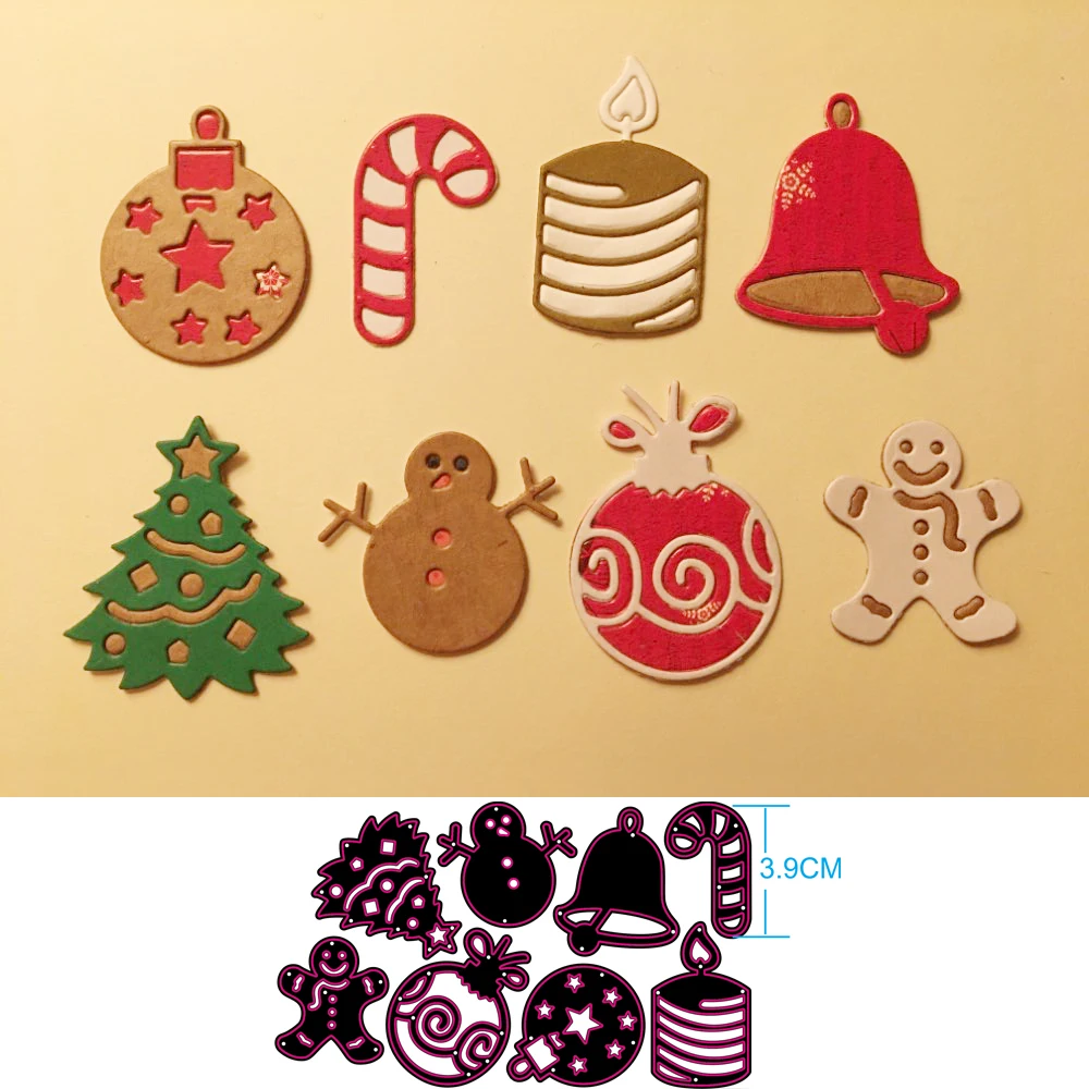 Christmas snowmen trees bells metal cutting moulds scrapbooks photo albums embossing molds household handicrafts decoration
Christmas snowmen trees bells metal cutting moulds scrapbooks photo albums embossing molds household handicrafts decoration