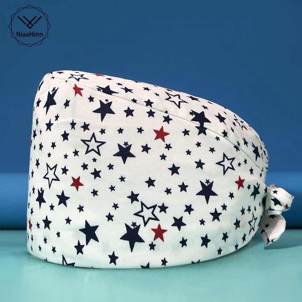 Scrub Breathable Fashion cap elastic printed work cap casual outdoor work cap nurse unisex uniform accessories outdoor worker
Scrub Breathable Fashion cap elastic printed work cap casual outdoor work cap nurse unisex uniform accessories outdoor worker