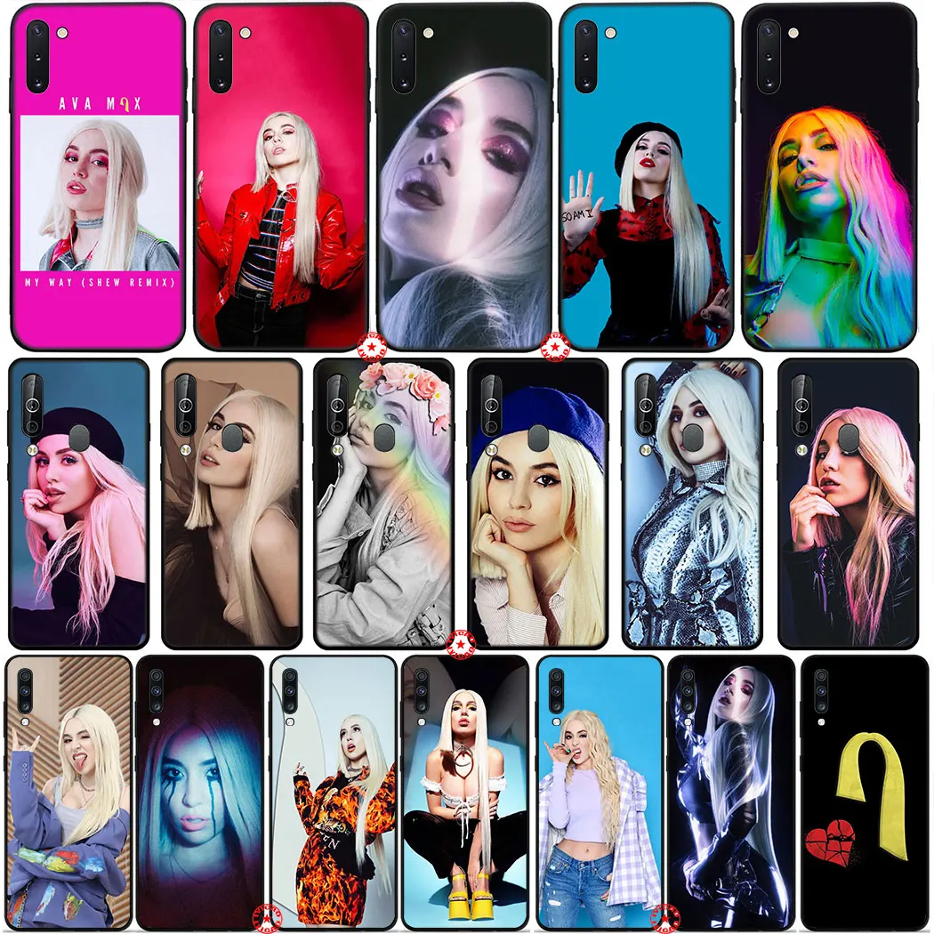 Y16 Ava Max Мягкий силиконовый чехол для Samsung Galaxy A70 A70S A60 A50 A50S A40 A40S A30 A30S A20 A20S A20E A10 A10S