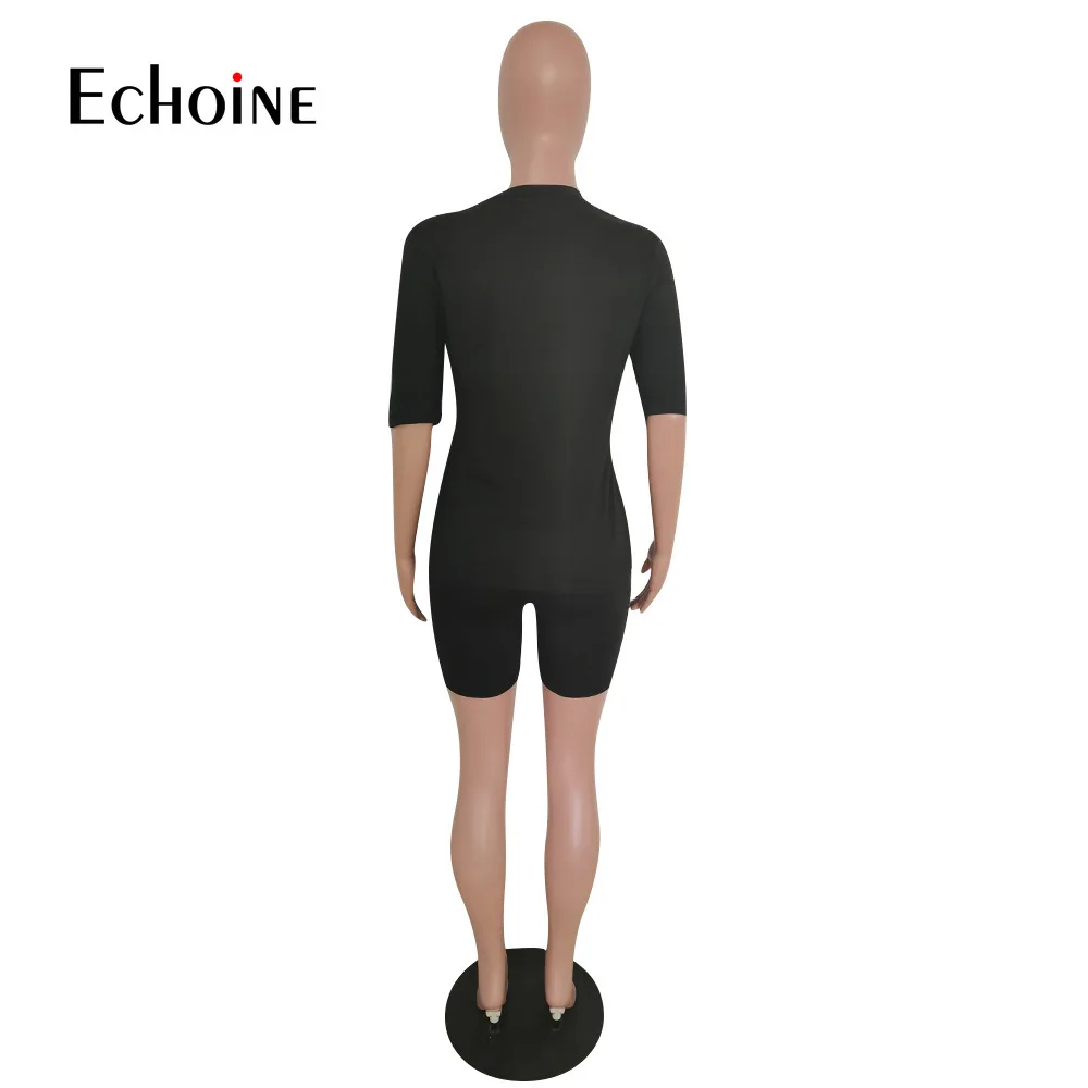 Echoine Summer Casual letter print women t-shirt tops shorts jogger pants suit two piece set sport tracksuit matching set outfit
Echoine Summer Casual letter print women t-shirt tops shorts jogger pants suit two piece set sport tracksuit matching set outfit