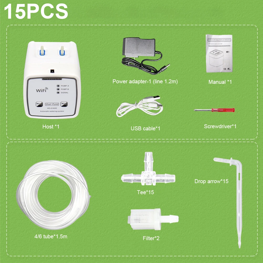 Top Remote Mobile APP Control Automatic Watering System Garden Automatic Drip Irrigation Device WiFi Control Houseplant Timer
Top Remote Mobile APP Control Automatic Watering System Garden Automatic Drip Irrigation Device WiFi Control Houseplant Timer