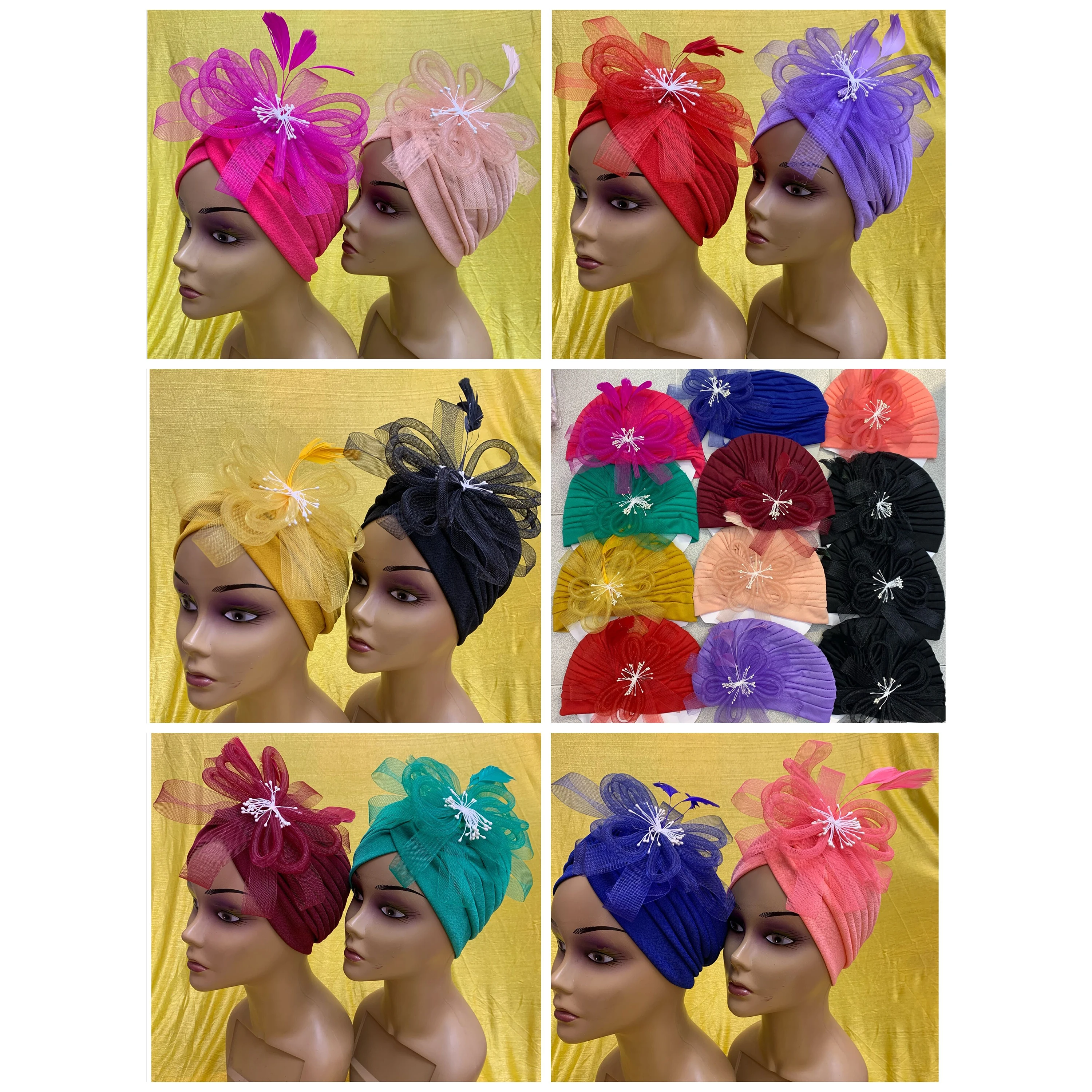New Headtie Applique design women head wrap african sego headtie nigerian gele ready auto turban hat 12 pics/pack
New Headtie Applique design women head wrap african sego headtie nigerian gele ready auto turban hat 12 pics/pack