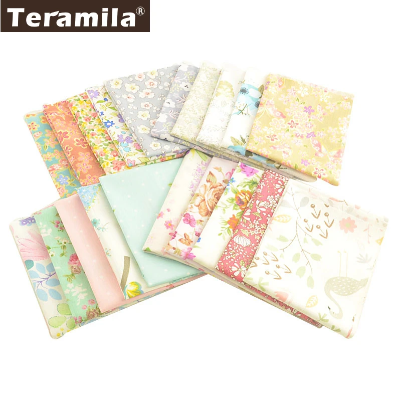 Teramila Telas Flowers Design 50x100cm/Pcs 100% Cotton Fabric Patchwork DIY Quilts Home Sewing Material Cloth Dress Pillow Home
Teramila Telas Flowers Design 50x100cm/Pcs 100% Cotton Fabric Patchwork DIY Quilts Home Sewing Material Cloth Dress Pillow Home