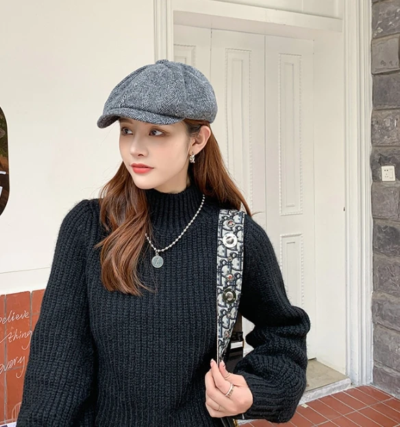 2020 Middle-aged Men's Father Hat Father and Daughter Beret French Painter Newsboy Hat Fashion Ladies Autumn and Winter Beret
2020 Middle-aged Men's Father Hat Father and Daughter Beret French Painter Newsboy Hat Fashion Ladies Autumn and Winter Beret