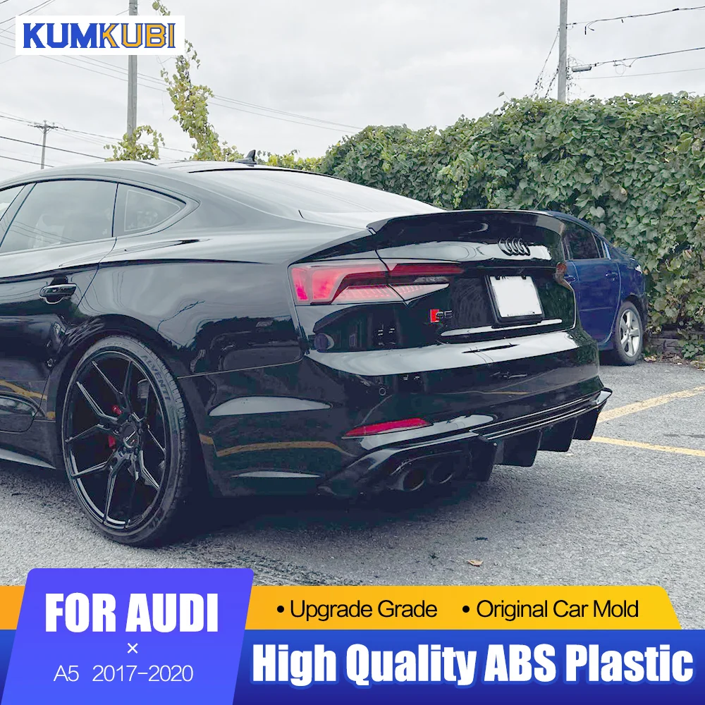 For AUDI A5 S5 Spoiler 2017-2020 ABS Plastic Primer Trunk Wing Rear Spoiler Car Styling For AUDI A5 S5 RS5 B9 Sportback Coupe
For AUDI A5 S5 Spoiler 2017-2020 ABS Plastic Primer Trunk Wing Rear Spoiler Car Styling For AUDI A5 S5 RS5 B9 Sportback Coupe