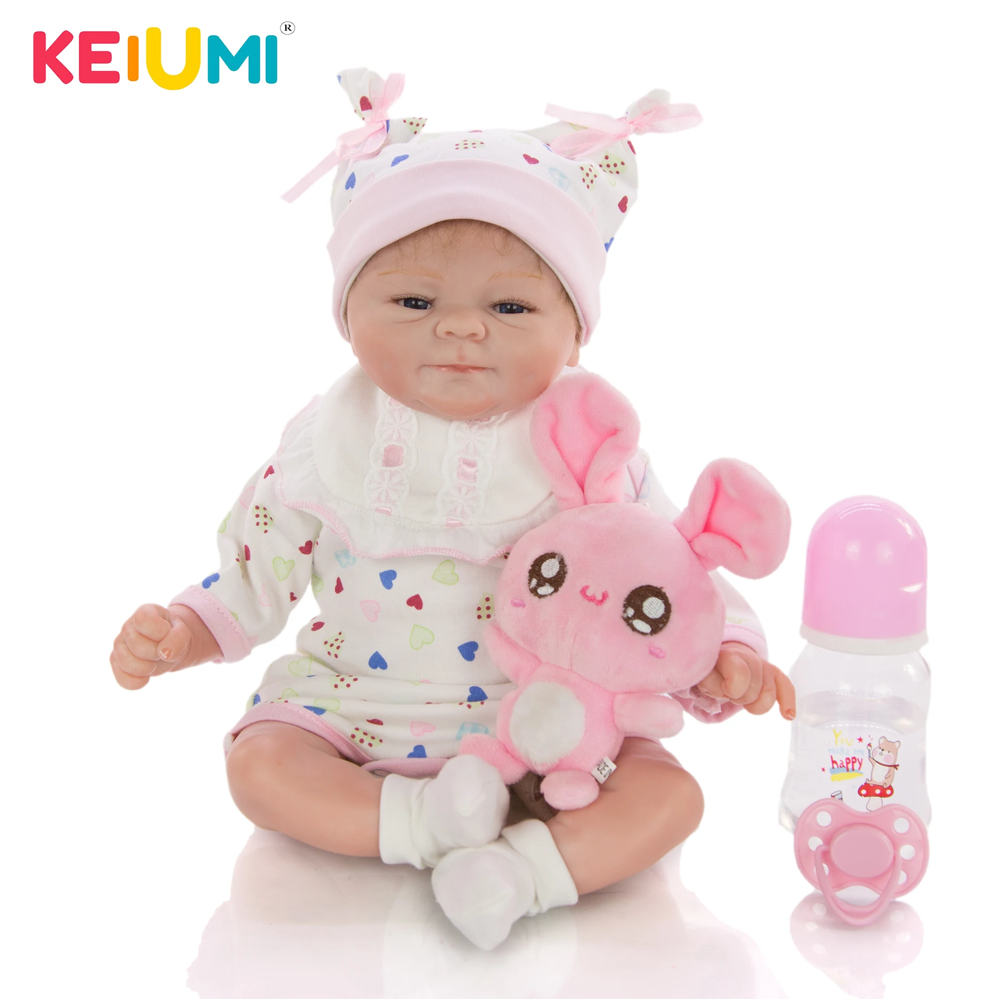 Забавная Кукла Reborn KEIUMI, 17 дюймов, Мягкая силиконовая виниловая Кукла Reborn, мягкие куклы Reborn для детей, Playmates
Забавная Кукла Reborn KEIUMI, 17 дюймов, Мягкая силиконовая виниловая Кукла Reborn, мягкие куклы Reborn для детей, Playmates