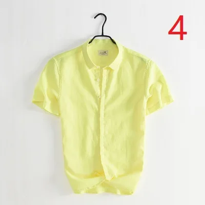 Soft fabric linen long-sleeved shirt men's slim solid color shirt youth casual linen shirt male
Soft fabric linen long-sleeved shirt men's slim solid color shirt youth casual linen shirt male
