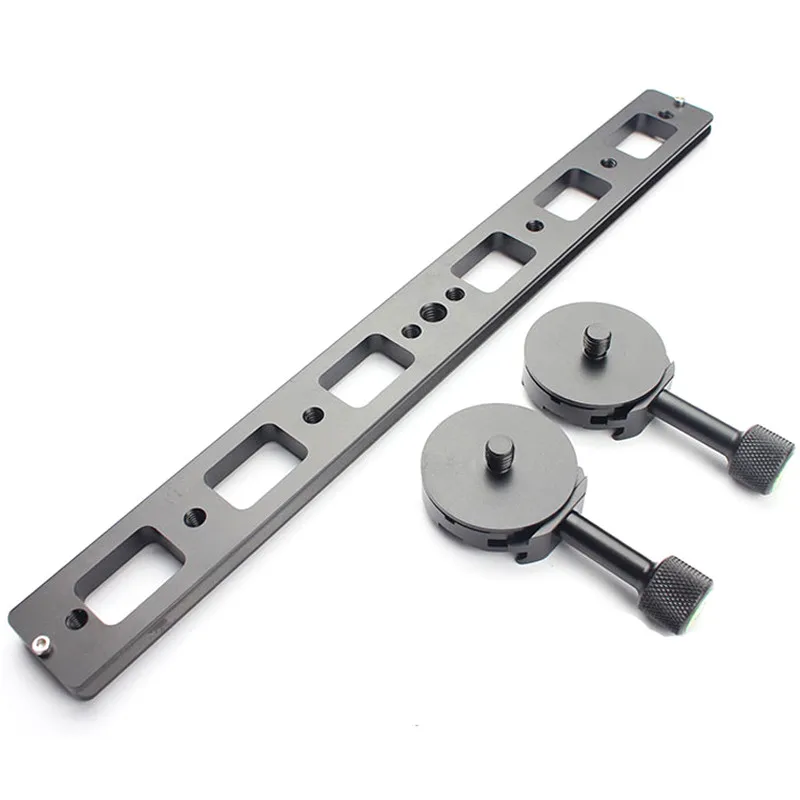 PU360 NATO Rail ballhead extended quick release plate double Mount clip panoramic long focal zoom lens support PU240 Slide rails
PU360 NATO Rail ballhead extended quick release plate double Mount clip panoramic long focal zoom lens support PU240 Slide rails
