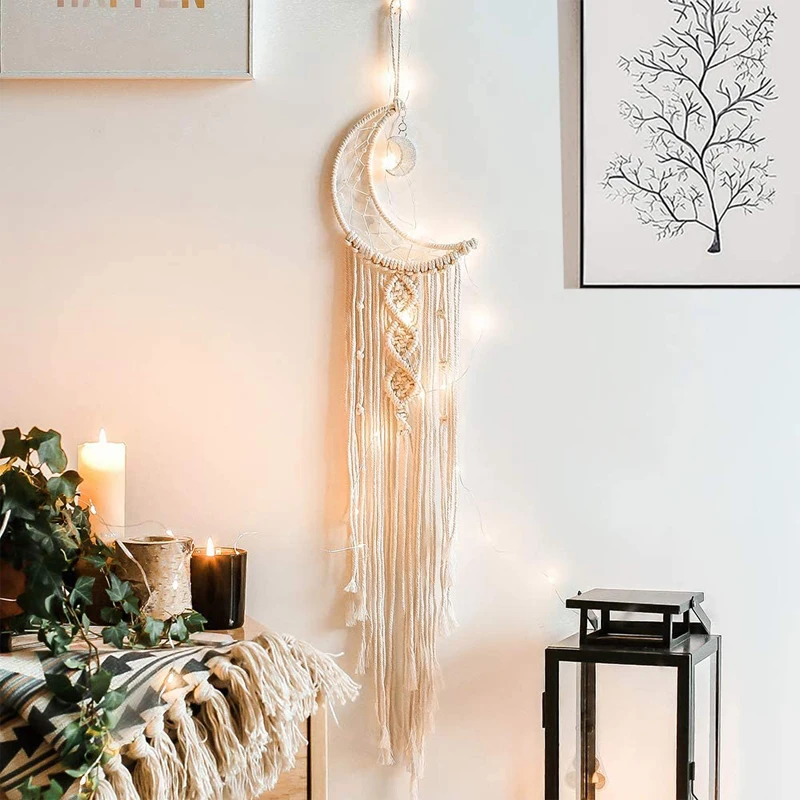 1/2 Pcs Wall Hanging Ornaments Dream Catcher with Led Light for Wall Room Home Decoration Craft Birthday Gift Wedding Ornament
1/2 Pcs Wall Hanging Ornaments Dream Catcher with Led Light for Wall Room Home Decoration Craft Birthday Gift Wedding Ornament