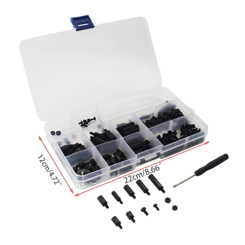 2021 New 210pcs M2.5M3 Screws Nuts Electronic Accessories Kit for Raspbeerry Pi 4B/3B+/3B
2021 New 210pcs M2.5M3 Screws Nuts Electronic Accessories Kit for Raspbeerry Pi 4B/3B+/3B