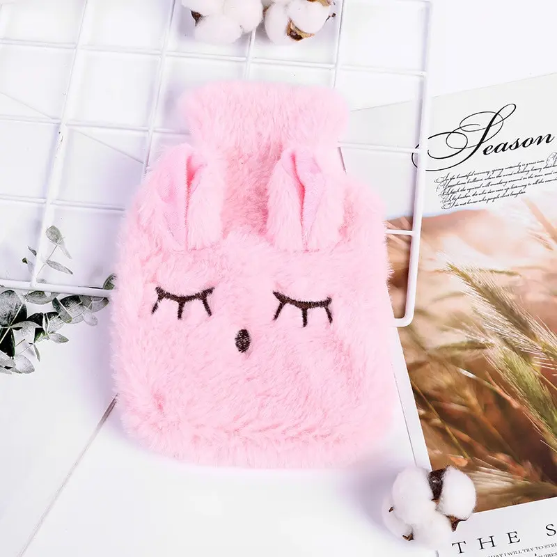 Cute PVC Stress Pain Relief Therapy Hot Water Bottle Bag with Knitted Soft Cozy Cover Winter Warm Heat Reusable Hand Warmer
Cute PVC Stress Pain Relief Therapy Hot Water Bottle Bag with Knitted Soft Cozy Cover Winter Warm Heat Reusable Hand Warmer