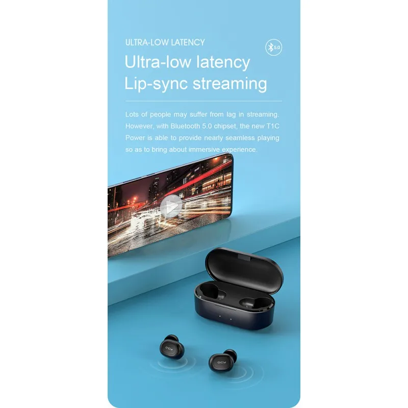 ZL Eshowee TWS Bluetooth 5.0 Earphones Charging Box Wireless Headphone Stereo Sports Waterproof Earbuds Headsets With Microphone
ZL Eshowee TWS Bluetooth 5.0 Earphones Charging Box Wireless Headphone Stereo Sports Waterproof Earbuds Headsets With Microphone