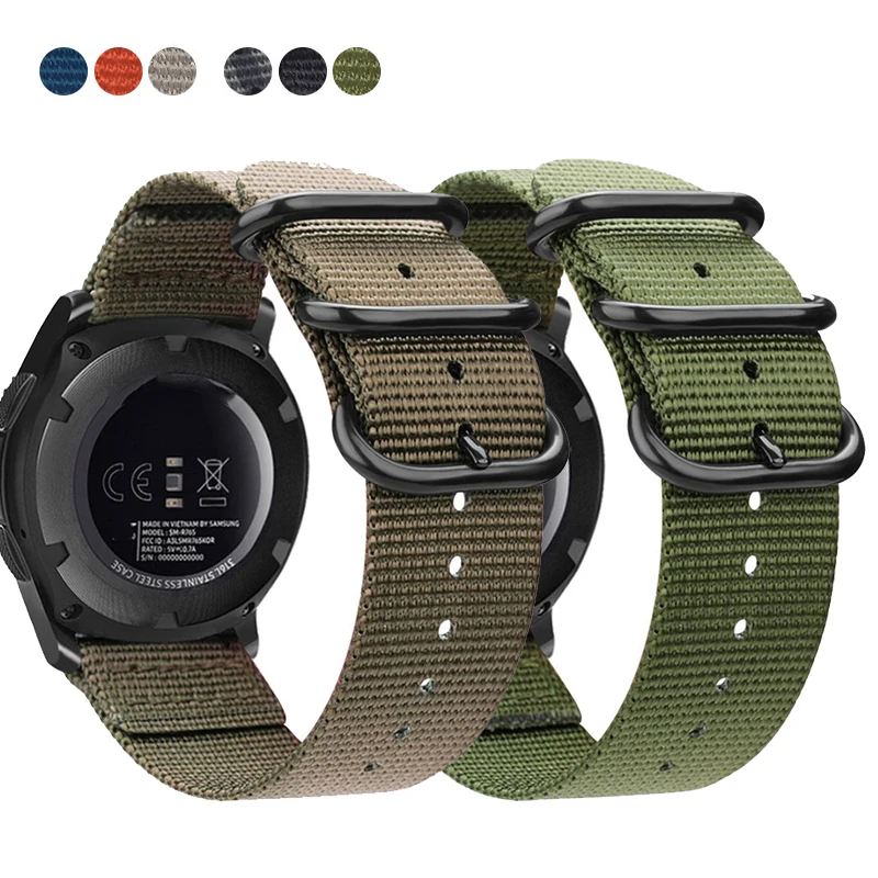 Для Garmin Fenix 6 pro нейлоновый спортивный ремешок для лета сменный Forerunner 935 945 S60 MARQ