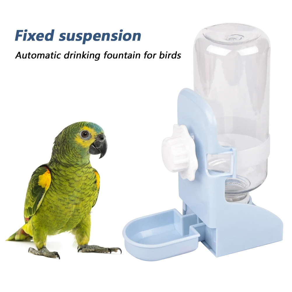 Cage Hanging Parrot Bird Watering Dispenser Device Automatic Feeding Bottle Pigeon Quail Plastic Feeder Drinker Bowl Container
Cage Hanging Parrot Bird Watering Dispenser Device Automatic Feeding Bottle Pigeon Quail Plastic Feeder Drinker Bowl Container