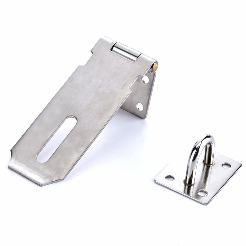 1Pc Stainless Steel Heavy Duty Door Hasp Home Cabinets Box Drawer Latch Lock Door HaspPad Lock Clasp Staple Anti Theft For Doors
1Pc Stainless Steel Heavy Duty Door Hasp Home Cabinets Box Drawer Latch Lock Door HaspPad Lock Clasp Staple Anti Theft For Doors