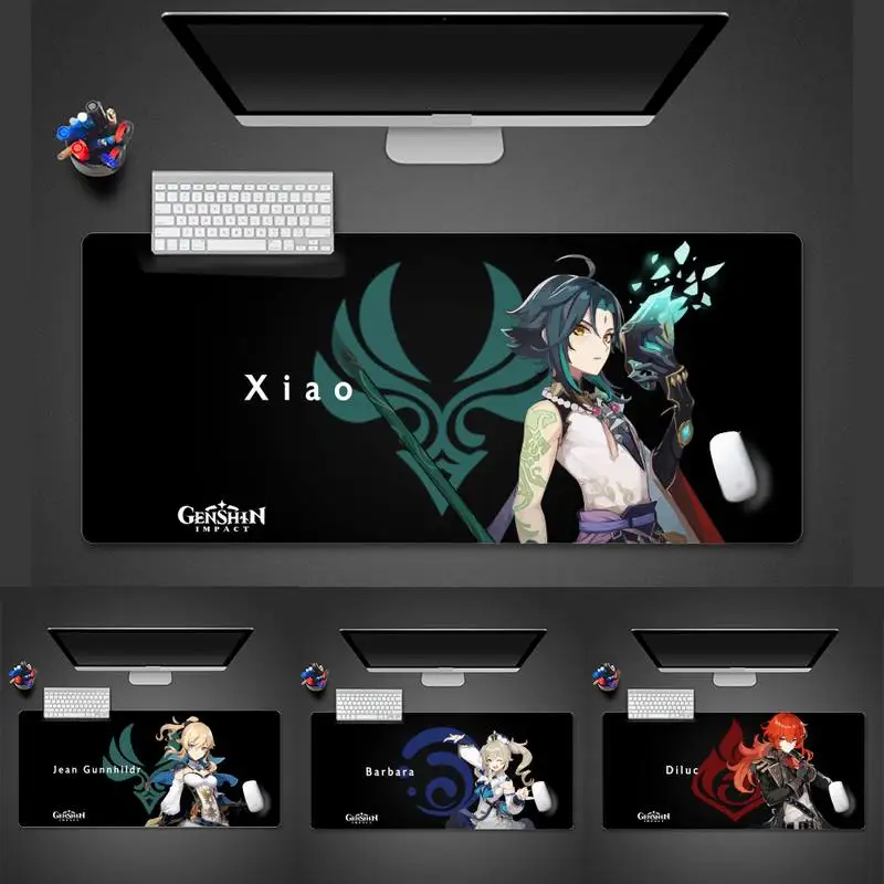 Genshin Impact gaming Mousepad PC Computer mat Desk Table Protect Gamer Office Large Mouse Mat pad X XL Non-slip Laptop Cushion
Genshin Impact gaming Mousepad PC Computer mat Desk Table Protect Gamer Office Large Mouse Mat pad X XL Non-slip Laptop Cushion