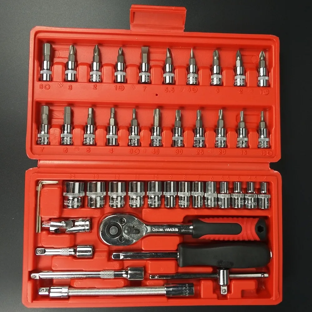 Socket Wrench Tool Car Repair Professional Protective Sleeve Connecting Rod Ratchet Socket Wrench Automobile
Socket Wrench Tool Car Repair Professional Protective Sleeve Connecting Rod Ratchet Socket Wrench Automobile