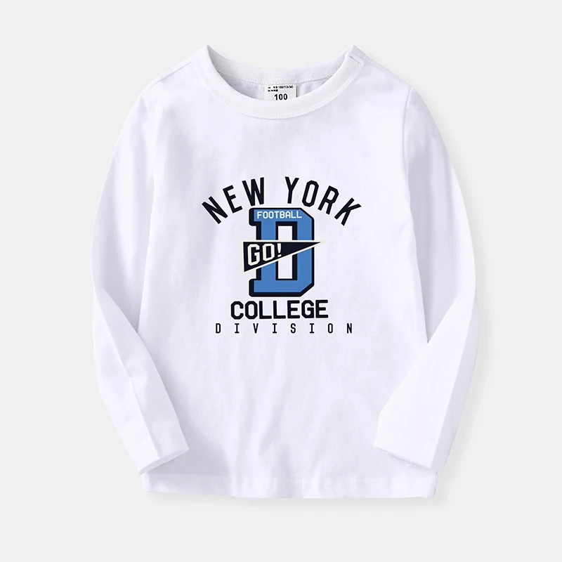 Kids Boys T-shirts Sweatshirt Tops Baby Long Sleeve Children Autumn Spring Boy Girl Cotton White T Shirts Clothes
Kids Boys T-shirts Sweatshirt Tops Baby Long Sleeve Children Autumn Spring Boy Girl Cotton White T Shirts Clothes