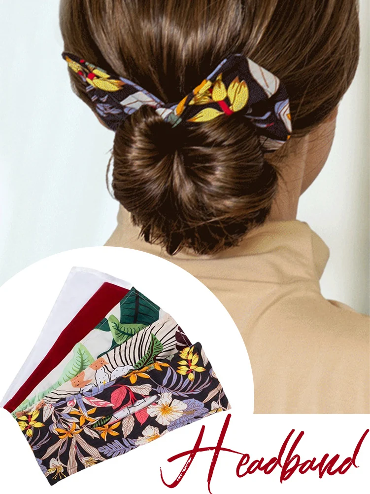 Headbands Soft and Breathable Headwraps Fashion Printing Hairbands 6 Patterns Hair Accessory for Women Head Band Hair Accessory
Headbands Soft and Breathable Headwraps Fashion Printing Hairbands 6 Patterns Hair Accessory for Women Head Band Hair Accessory