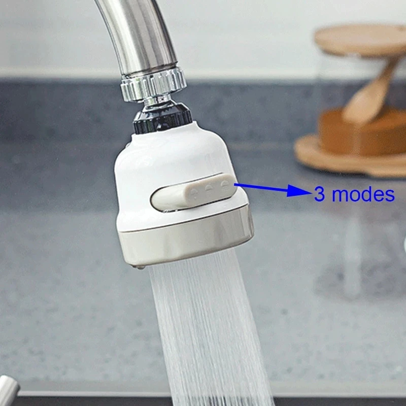 3 Modes Of Faucet Aerator 360 Degree Rotating Flexible Water-Saving High-Pressure Filter Adapter Sprayer For Kitchen
3 Modes Of Faucet Aerator 360 Degree Rotating Flexible Water-Saving High-Pressure Filter Adapter Sprayer For Kitchen