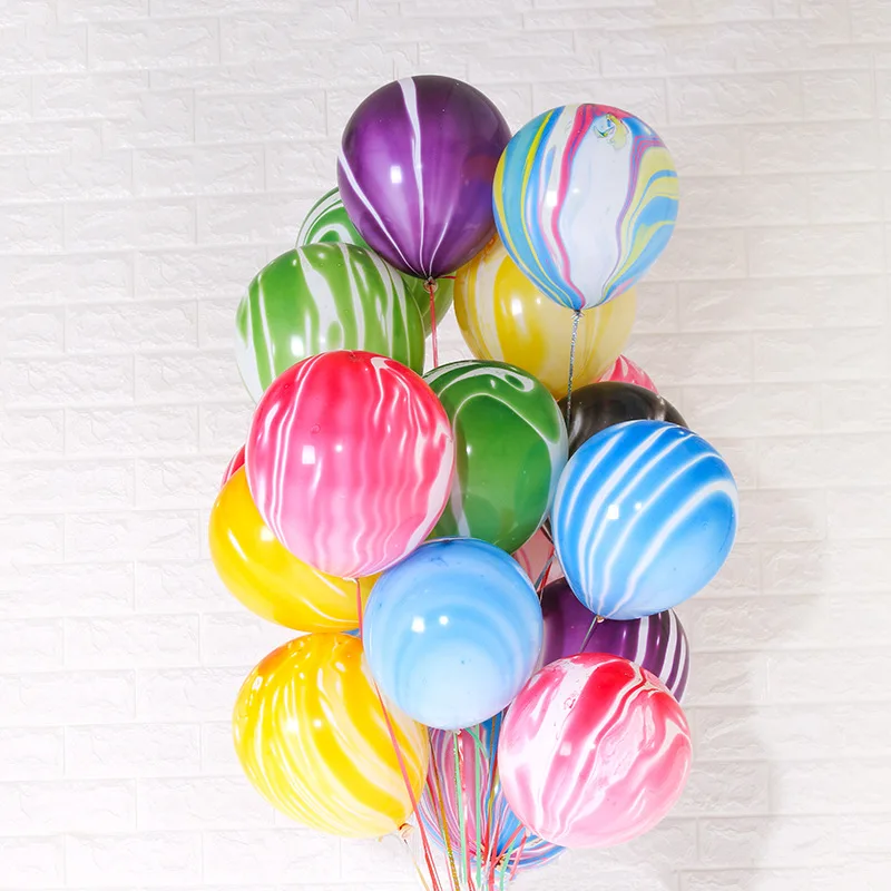 10/12 inch Pack 100pcs Of Thickening Agate Balloons Colorful Cloud Latex Balloons Globos For Wedding Birthday Party Decorations
10/12 inch Pack 100pcs Of Thickening Agate Balloons Colorful Cloud Latex Balloons Globos For Wedding Birthday Party Decorations
