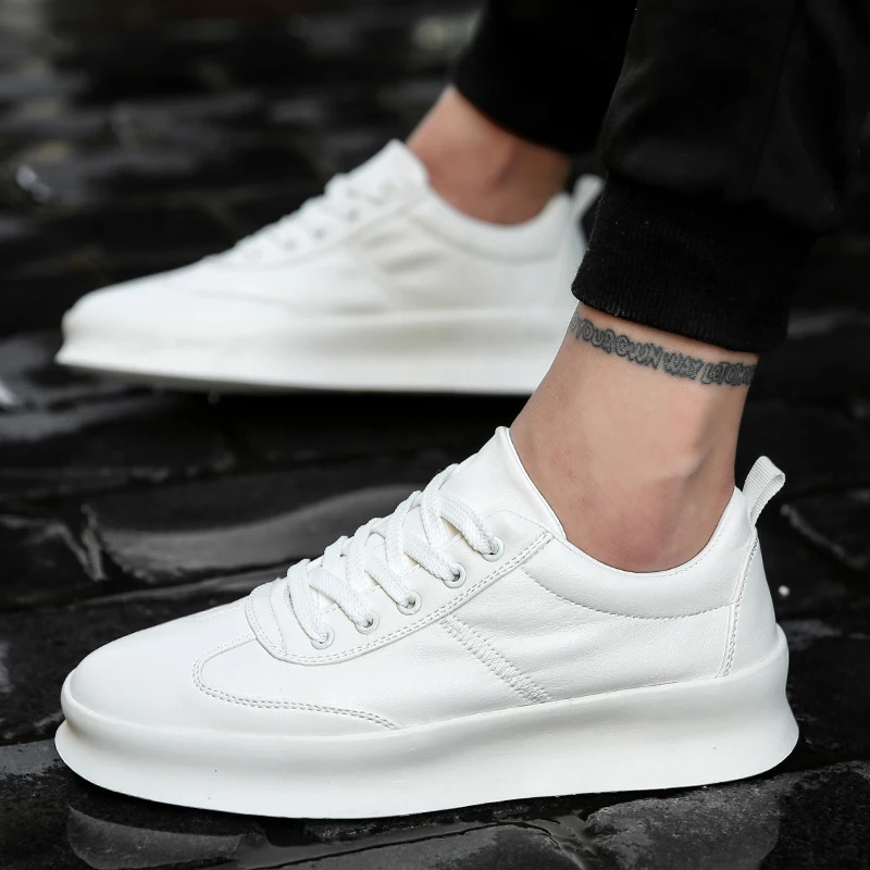 Men White Flat Shoes Lace-up Comfortable Sneaker For Male Tenis Masculino Adulto Top Quality Men Casual Shoes High Increasing
Men White Flat Shoes Lace-up Comfortable Sneaker For Male Tenis Masculino Adulto Top Quality Men Casual Shoes High Increasing