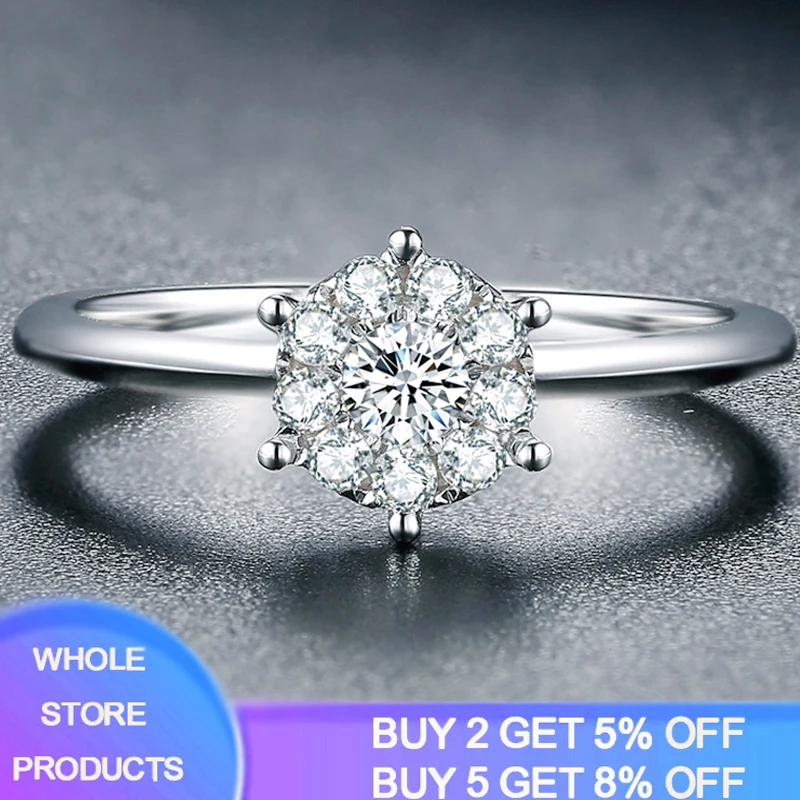 YANHUI 100% Original 925 Sterling Silver Vintage Daisies Rings For Women Natural 5A Cubic Zirconia Ring Fine Jewelry XR047
YANHUI 100% Original 925 Sterling Silver Vintage Daisies Rings For Women Natural 5A Cubic Zirconia Ring Fine Jewelry XR047