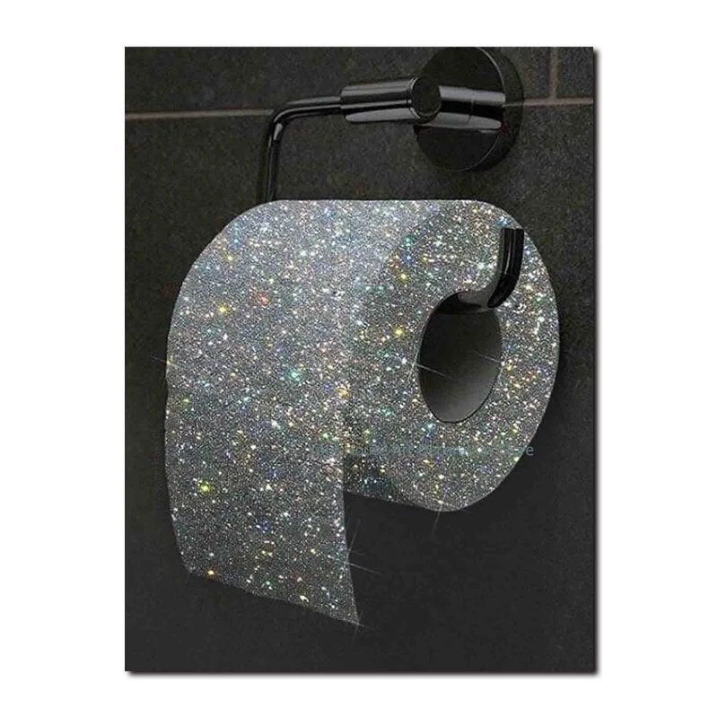 Bling Roll Paper Bath Room Wall Art Canvas Painting Pictures for Toilet Room Home Decoration 
Bling Roll Paper Bath Room Wall Art Canvas Painting Pictures for Toilet Room Home Decoration