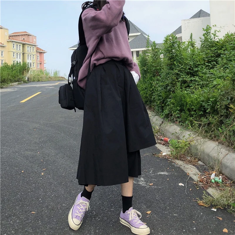 White Black Mid-length Skirt Summer Models With Women's Sweater Cover Hip Thin Umbrella Skirt Tooling Skirt 
White Black Mid-length Skirt Summer Models With Women's Sweater Cover Hip Thin Umbrella Skirt Tooling Skirt