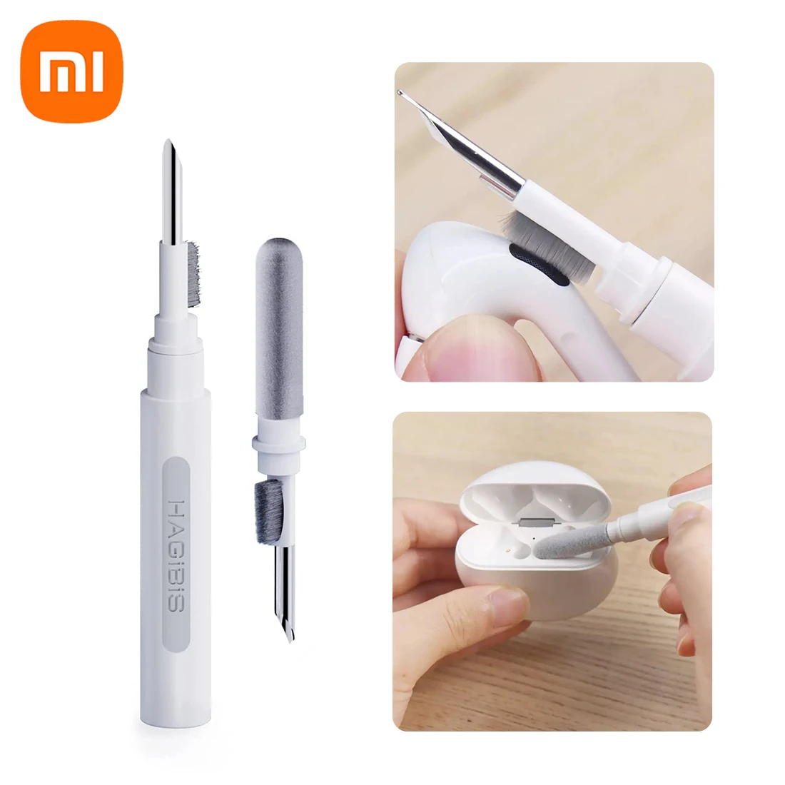 Cleaning pen Soft Brush TWS earbuds Keyboard Cleaner 5-in-1 Tools Kit Corner Gap Duster Keycap Puller Remover for aipods Pro PC
Cleaning pen Soft Brush TWS earbuds Keyboard Cleaner 5-in-1 Tools Kit Corner Gap Duster Keycap Puller Remover for aipods Pro PC