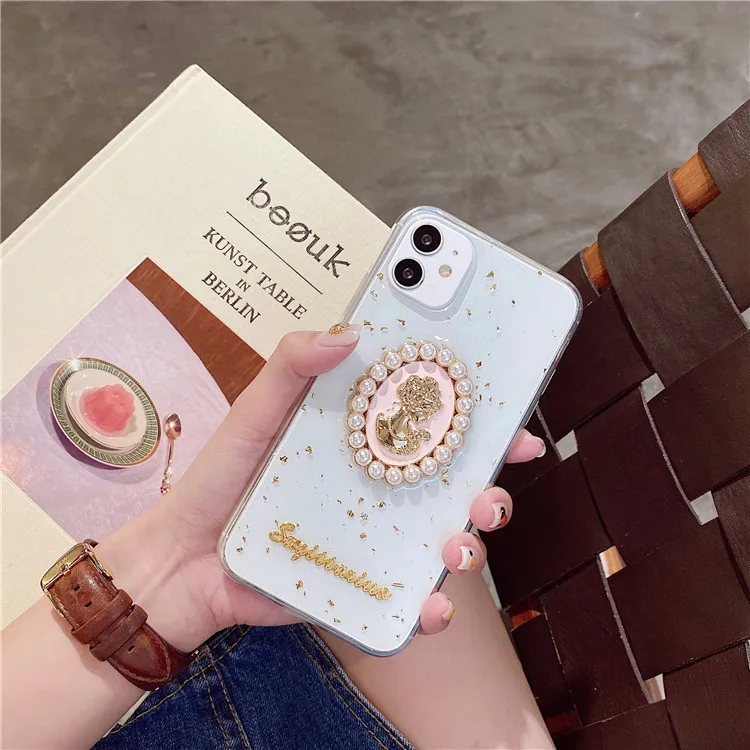 Luxury pearl Retro girls art 3D Phone Case For iPhone 11 Pro Max case Cute soft cover for iPhone XS MAX XR X 7 8 Plus 7Plus Case
Luxury pearl Retro girls art 3D Phone Case For iPhone 11 Pro Max case Cute soft cover for iPhone XS MAX XR X 7 8 Plus 7Plus Case