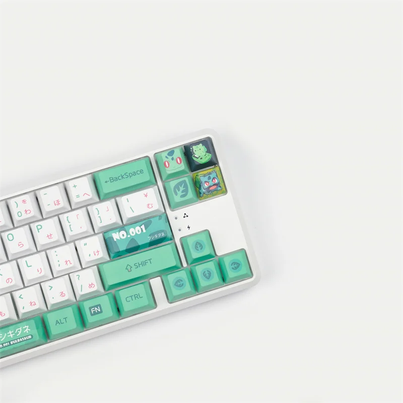 Клавиатура Механическая PBT Keycap с японской лягушкой и вишневым профилем 6.25U для GH60