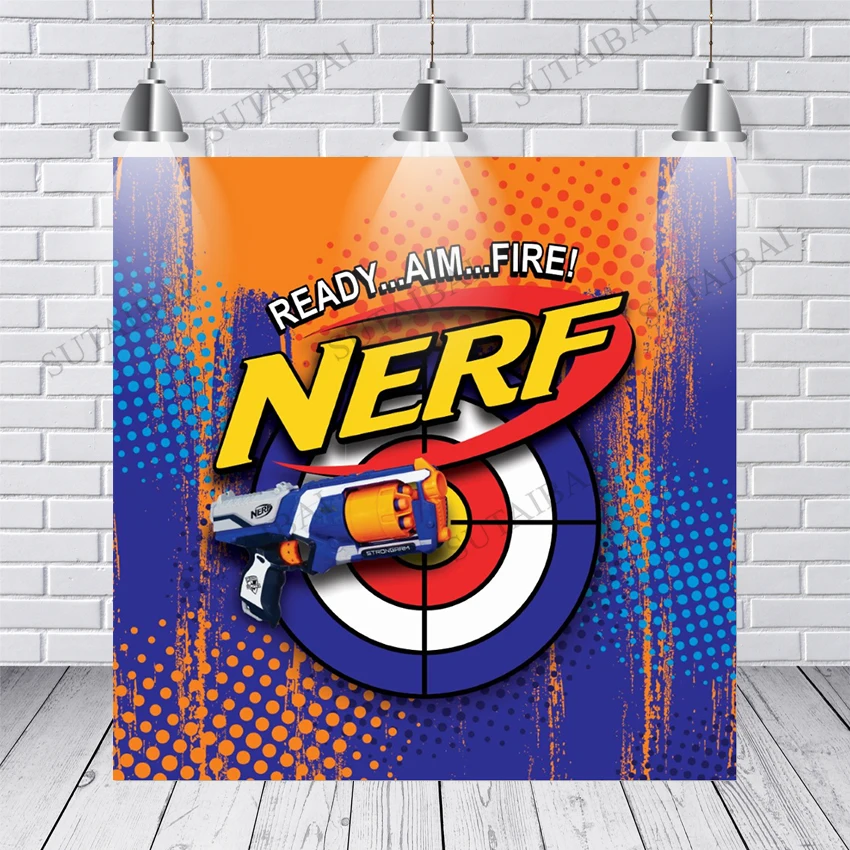 Ready Aim Fire Color Spots Target Party Custom Gun Cartoon Child Photo Studio Photo Background Backdrop Photography Vinyl
Ready Aim Fire Color Spots Target Party Custom Gun Cartoon Child Photo Studio Photo Background Backdrop Photography Vinyl
