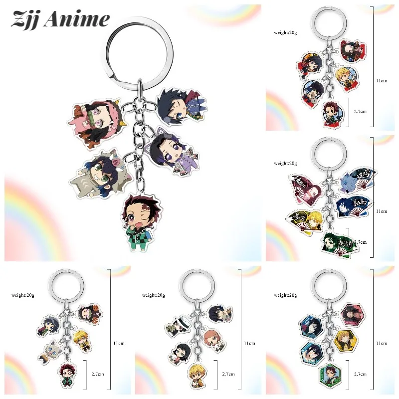 Anime Demon Slayer Kimetsu No Yaiba Q Version Characters Keychain Kamado Tanjirou Kamado-Nezuko Tomioka Giyuu Acrylic Keyring
Anime Demon Slayer Kimetsu No Yaiba Q Version Characters Keychain Kamado Tanjirou Kamado-Nezuko Tomioka Giyuu Acrylic Keyring