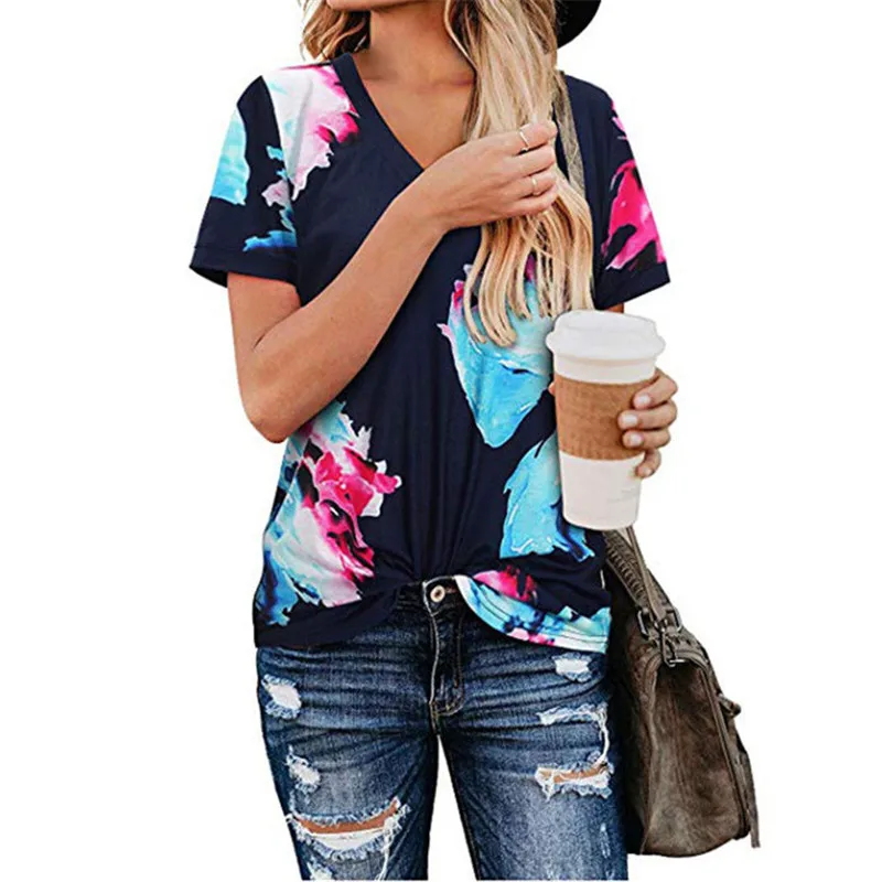 Fashion Printing Leopard V-Neck Women T-Shirt Summer New Ladies Casual Tee Tops 2021 Female Short Sleeve T Shirts Streetwear
Fashion Printing Leopard V-Neck Women T-Shirt Summer New Ladies Casual Tee Tops 2021 Female Short Sleeve T Shirts Streetwear