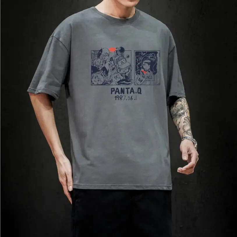 Summer Men's T Shirt Fashion Personality Graffiti Print O Neck Short Sleeve T Shirt Mens Casual Hip Hop Oversized Top
Summer Men's T Shirt Fashion Personality Graffiti Print O Neck Short Sleeve T Shirt Mens Casual Hip Hop Oversized Top