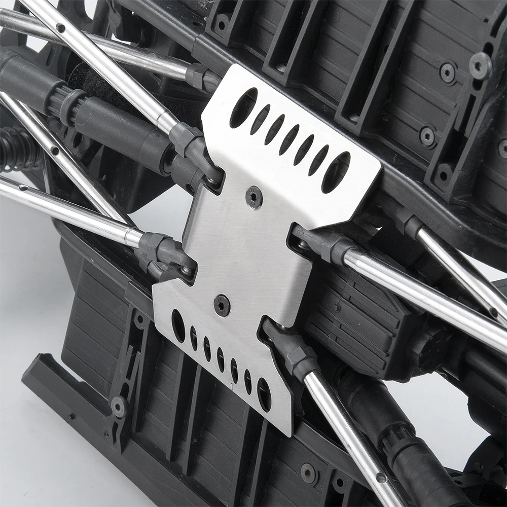 RC Car Stainless Steel Bottom Plate Axle Protector Chassis Armor Skid Plate for 1:10 RC Crawler Axial SCX10 III AXI03007 Parts
RC Car Stainless Steel Bottom Plate Axle Protector Chassis Armor Skid Plate for 1:10 RC Crawler Axial SCX10 III AXI03007 Parts