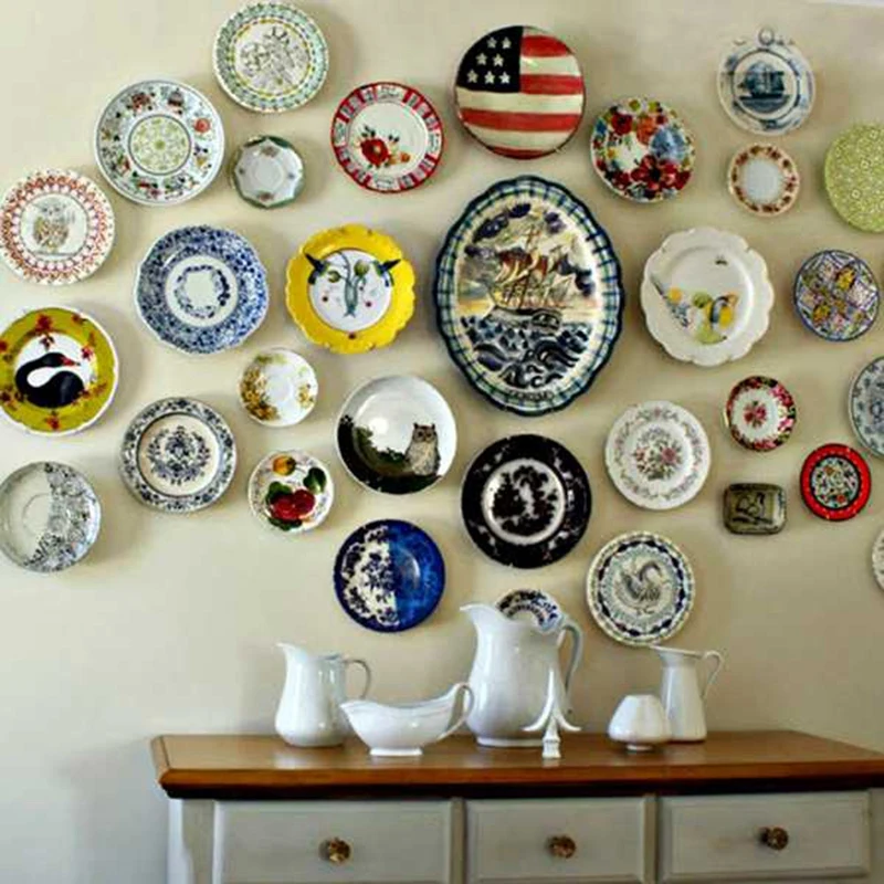 10 Pack Plate Hangers Wall and Hooks Compatible Decorative Plates Antique China an | Дом и сад