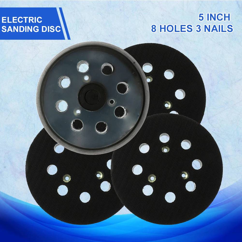5 Inch 8-Hole Orbital Sander Pad Hook & Loop Backing Compatible with Makita BO5021 BO5041 Hitachi SV13YA Milwaukee ROS 125 E
5 Inch 8-Hole Orbital Sander Pad Hook & Loop Backing Compatible with Makita BO5021 BO5041 Hitachi SV13YA Milwaukee ROS 125 E