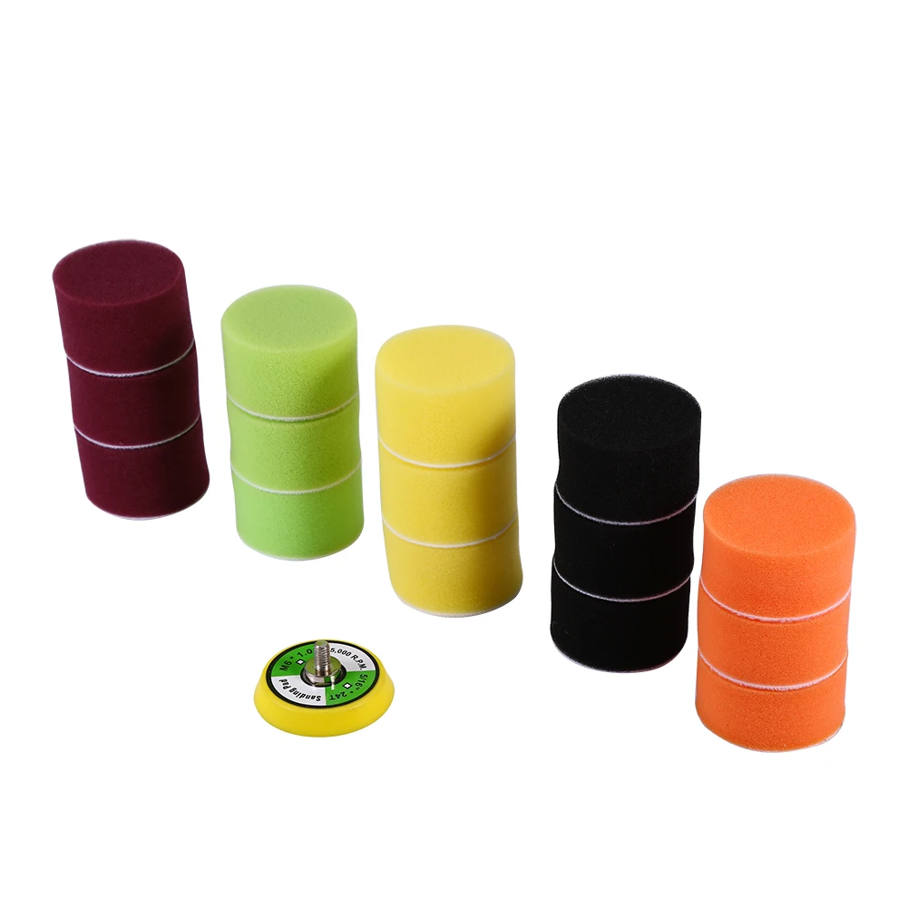 16pcs 2" Sponge Flat Polishing Buff Pad Set For Air Sander Car Polisher Thread-M6X1 Polishing Buff Polishing Buff
16pcs 2" Sponge Flat Polishing Buff Pad Set For Air Sander Car Polisher Thread-M6X1 Polishing Buff Polishing Buff