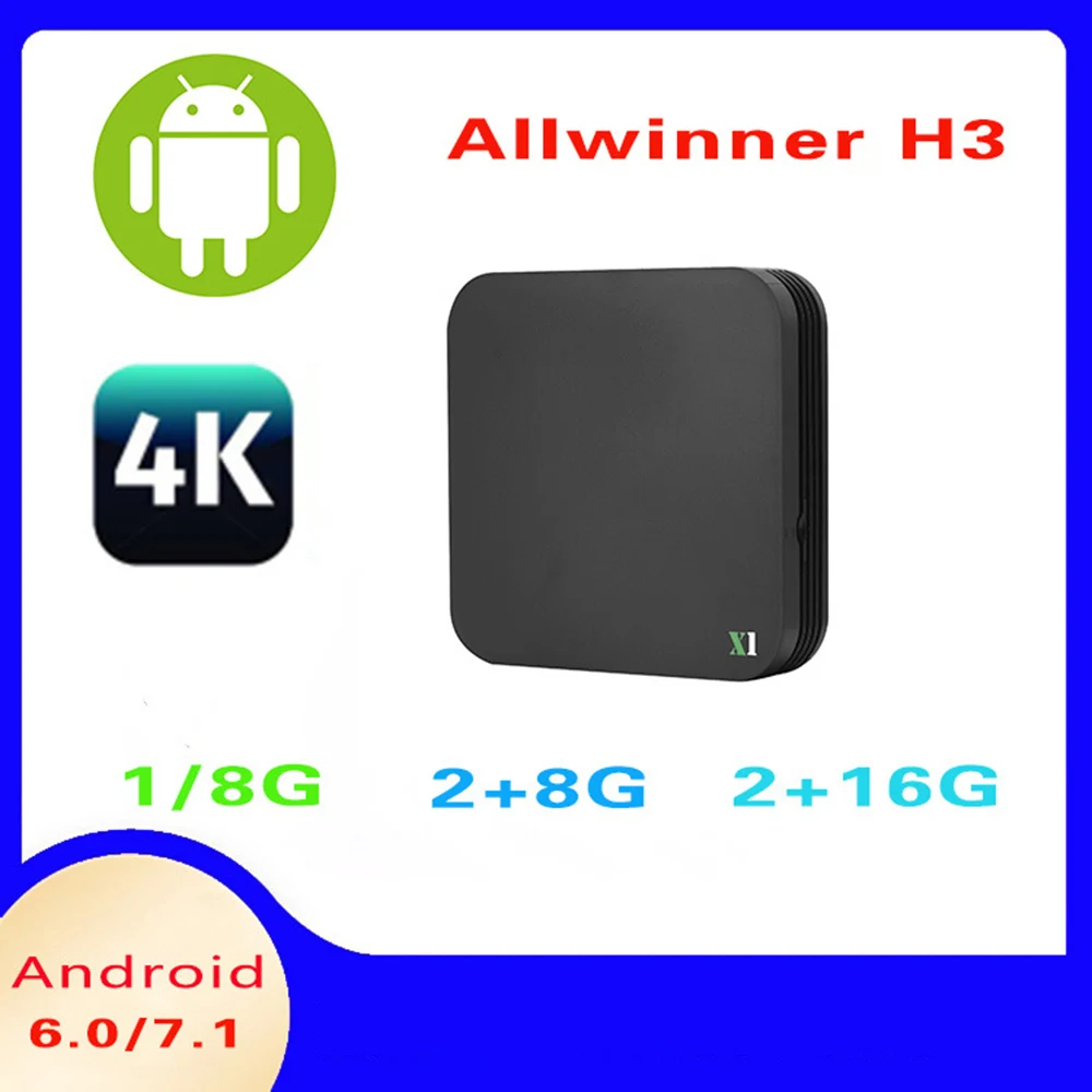 2GB 8GB Android Smart TV BoxHD Network Set-top Box Wifi Android TV Box Network Player
2GB 8GB Android Smart TV BoxHD Network Set-top Box Wifi Android TV Box Network Player