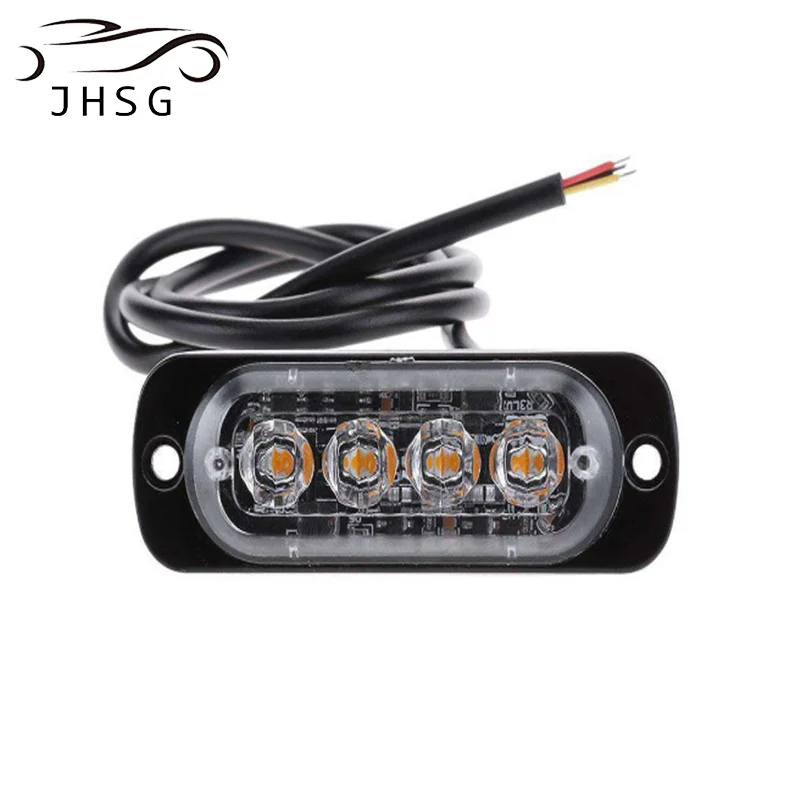 1PCS Automotive Goods 4LED Strobe Warning Auto Light Grill Flashing Breakdown Emergency Light Car Lamps Truck Trailer Side Light
1PCS Automotive Goods 4LED Strobe Warning Auto Light Grill Flashing Breakdown Emergency Light Car Lamps Truck Trailer Side Light