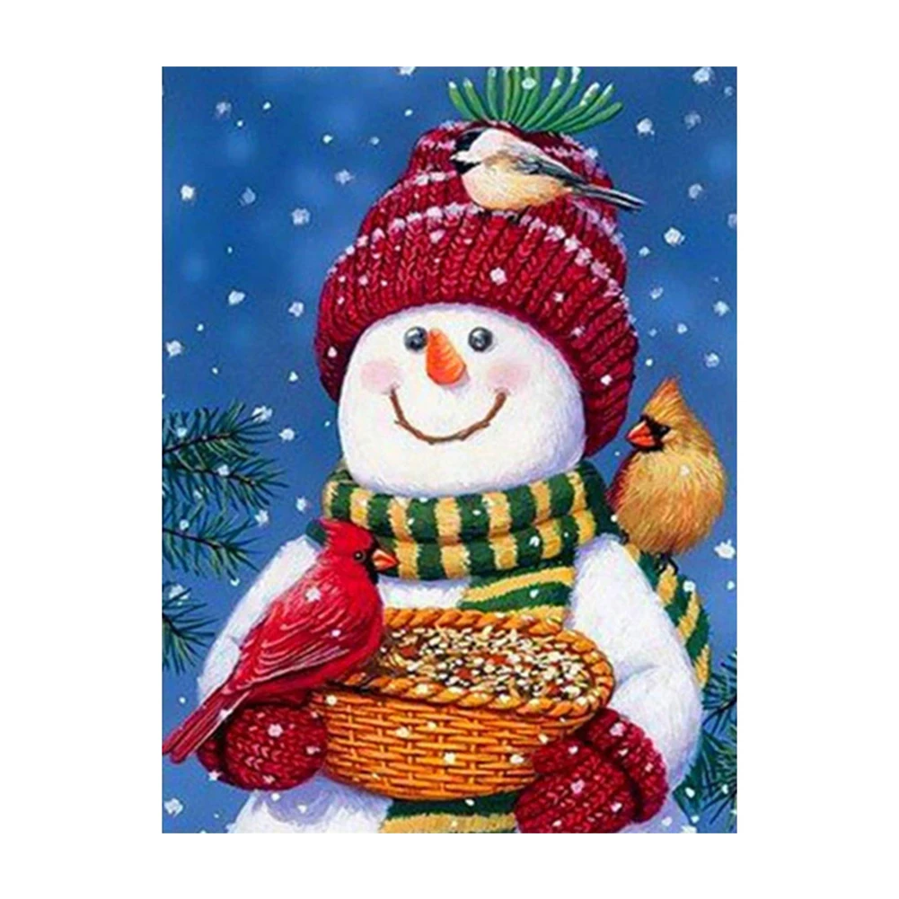 5D DIY Diamond Painting Kits Christmas Snowman Diamond Art Kits with Full Drill Round Gem for Adults Kids Home Wall Decor Gift
5D DIY Diamond Painting Kits Christmas Snowman Diamond Art Kits with Full Drill Round Gem for Adults Kids Home Wall Decor Gift